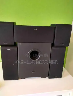 Denon Sub Woofer and 5set of Surround Speakers