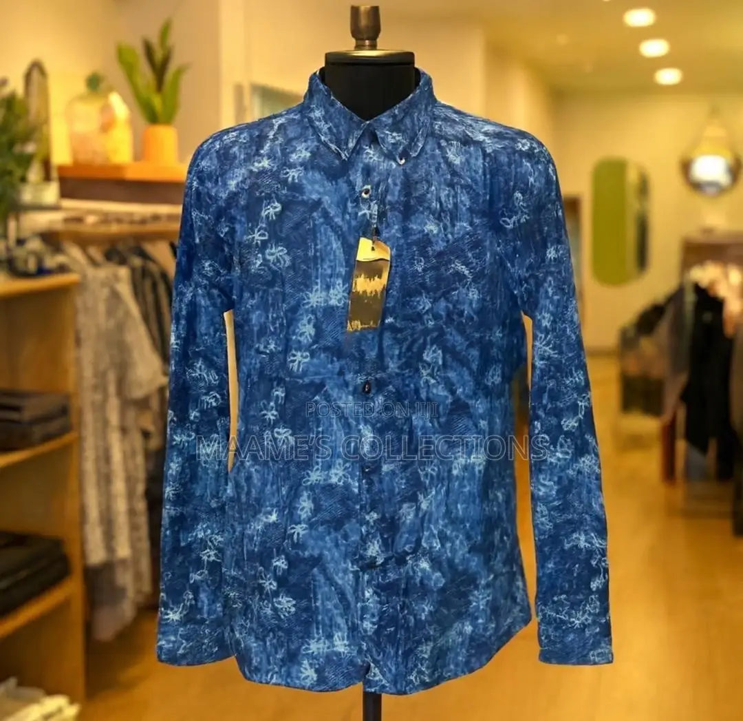 Solid Men’S Long Sleeve Shirt