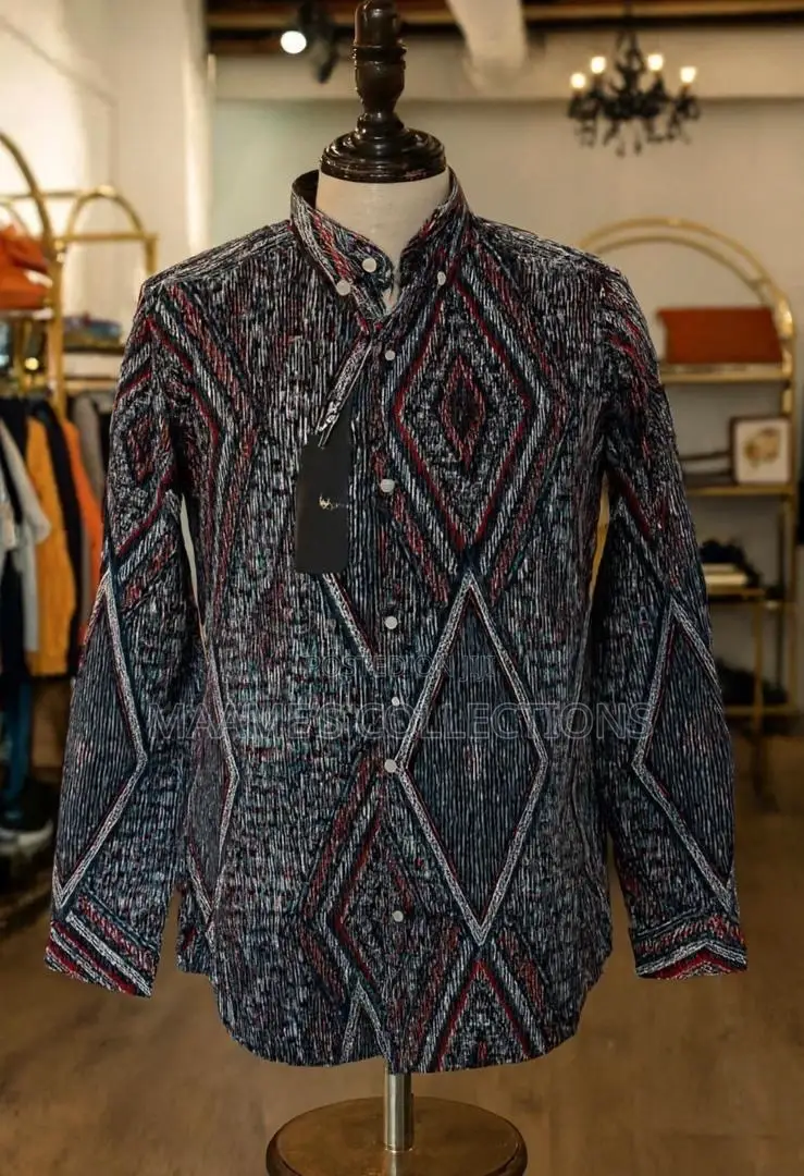 Solid Men’S Long Sleeve Shirt