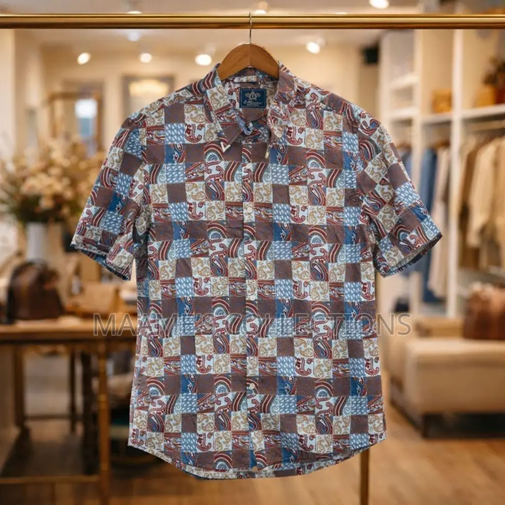 Men's Short- Sleeve Shirt.