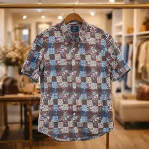 Men's Short- Sleeve Shirt.