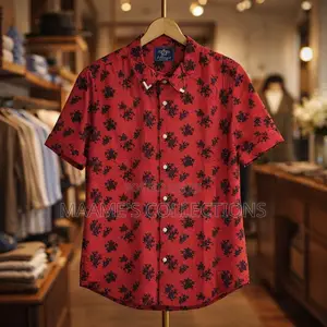 Men's Short- Sleeve Shirt.
