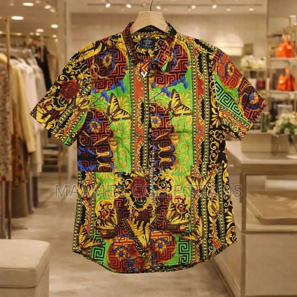 Men's Short- Sleeve Shirt.