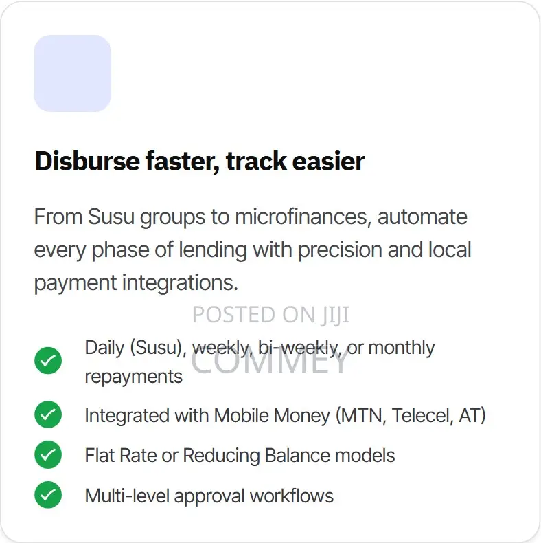 Complete Microfinance Loan Management Software