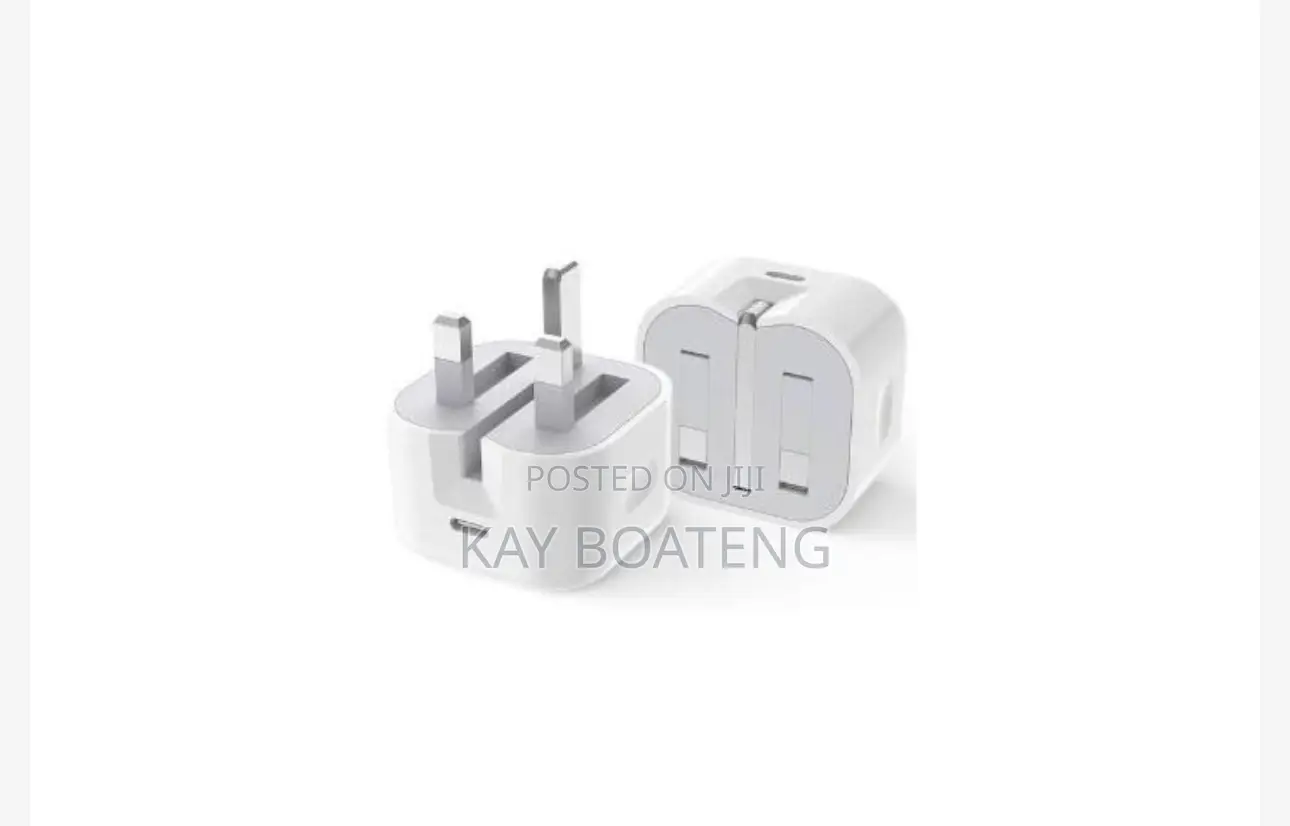 Original Usb-C 20w Folding Fast Charging Power Adapter-White