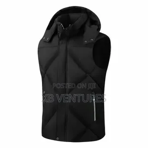 Men's Hooded Quilted Waistcoat
