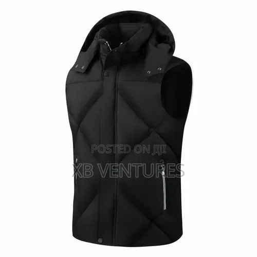 Men's Hooded Quilted Waistcoat