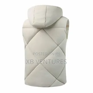 Men's Hooded Quilted Waistcoat