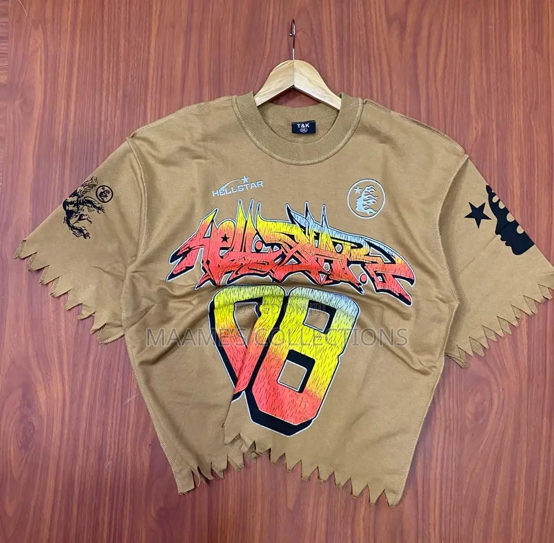 Men’S Graphic Print Crop Top