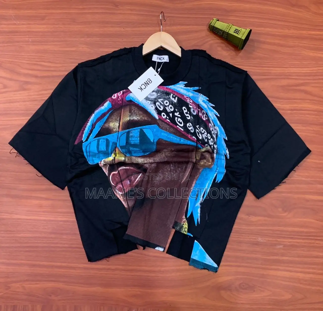 Men’S Graphic Print Crop Top