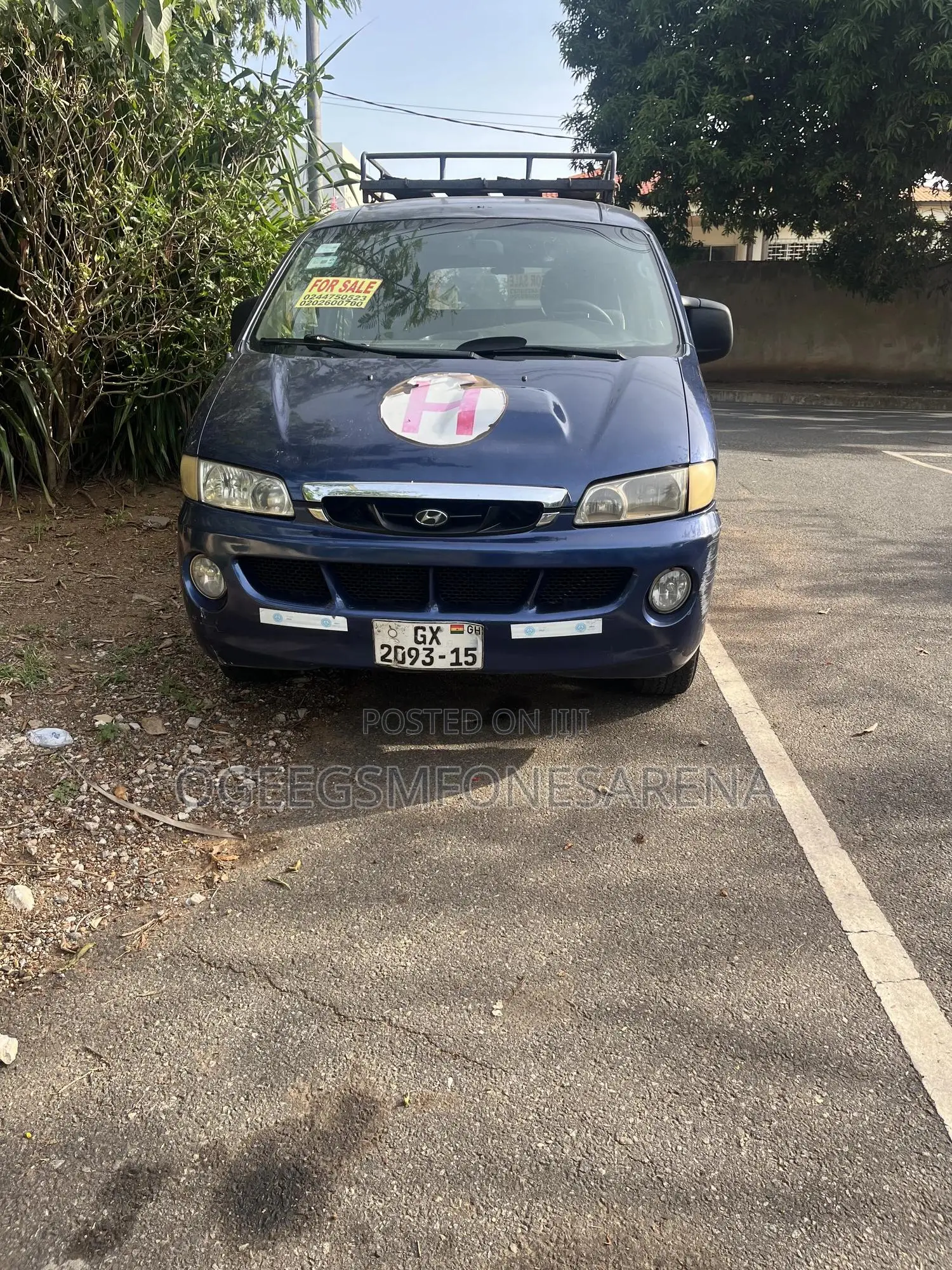 Hyundai H-100 2003 Blue