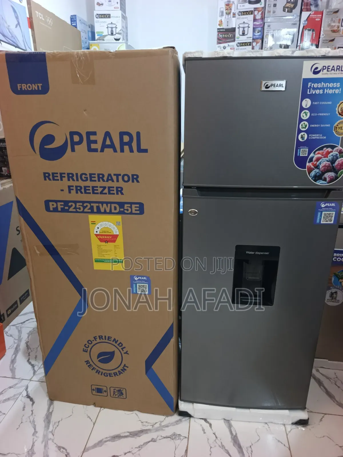 Pearl 204litres Top Freezer Refrigerator [Pf-252]