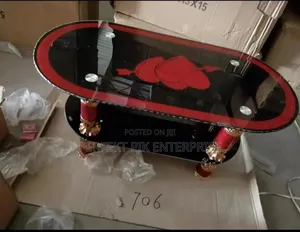 Designed Glass Center Table