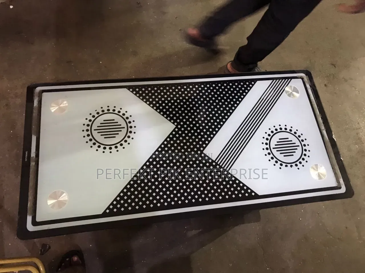 Modern/Designed Glass Center Table