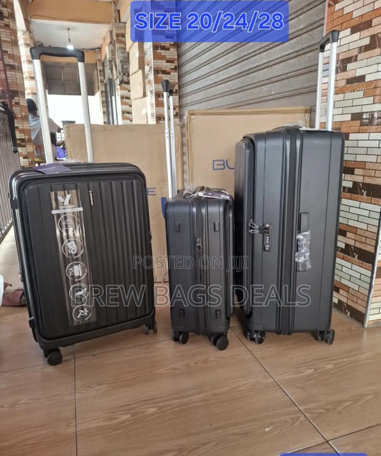 Quality Top Brand 3set Bubule Fiber Unbreakable Traveling Bag