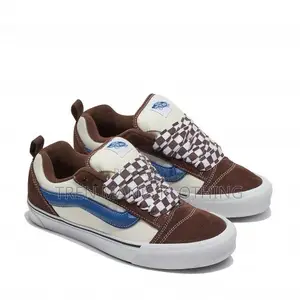 Vans Basket Knu Skul Mega Check Potting Soil