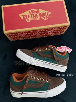 Vans Knu Skool Hylane Sneakers Green/Brown