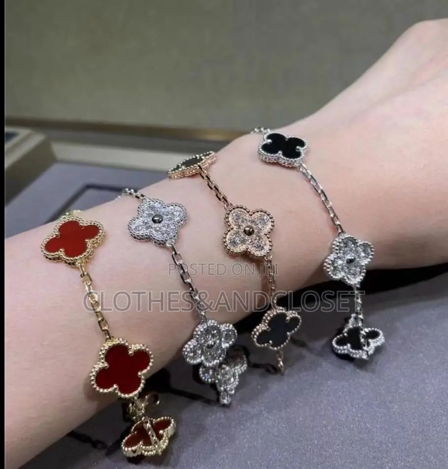 Van Cleef Arpels Vintage Alhambra 5-motif Bracelet