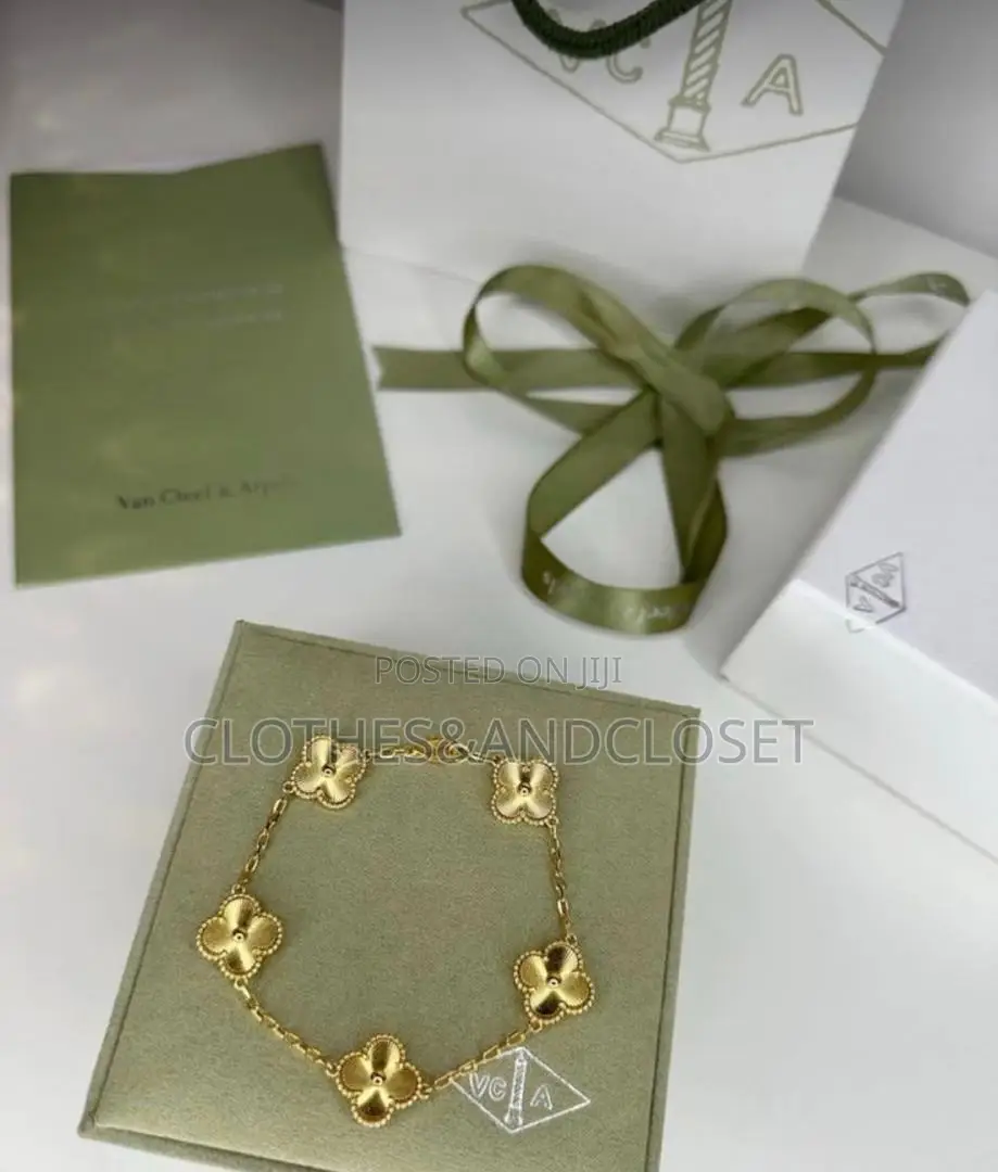 Van Cleef Arpels Vintage Alhambra 5-motif Bracelet