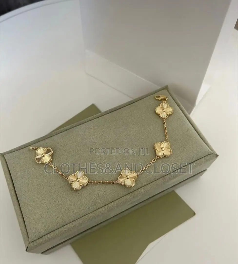 Van Cleef Arpels Vintage Alhambra 5-motif Bracelet