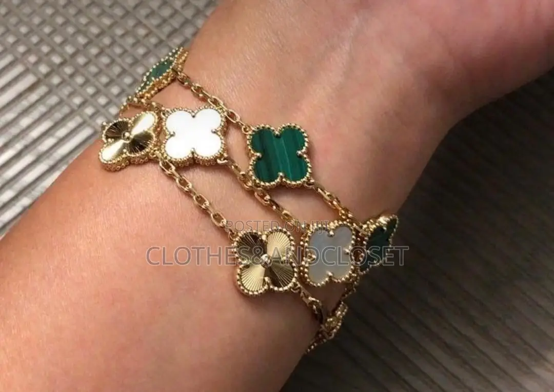 Van Cleef Arpels Vintage Alhambra 5-motif Bracelet