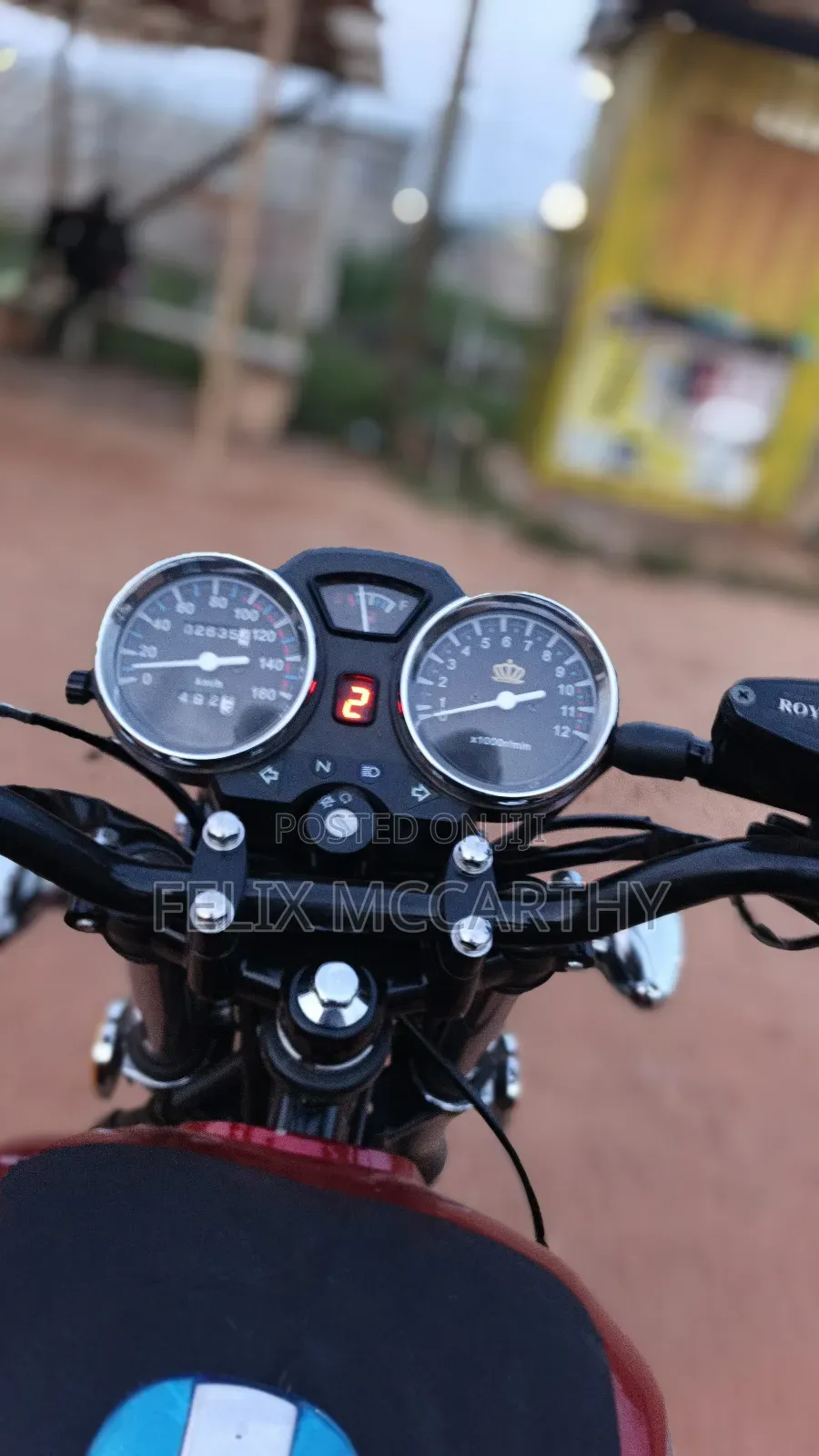 New Royal Motorcycle 2026 Red