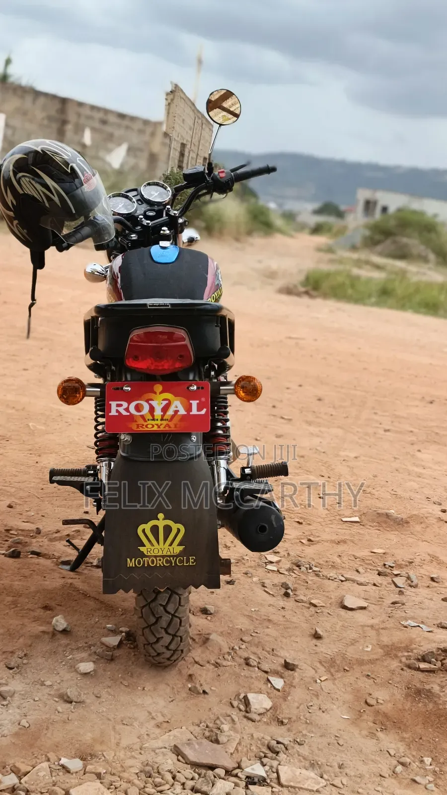 New Royal Motorcycle 2026 Red