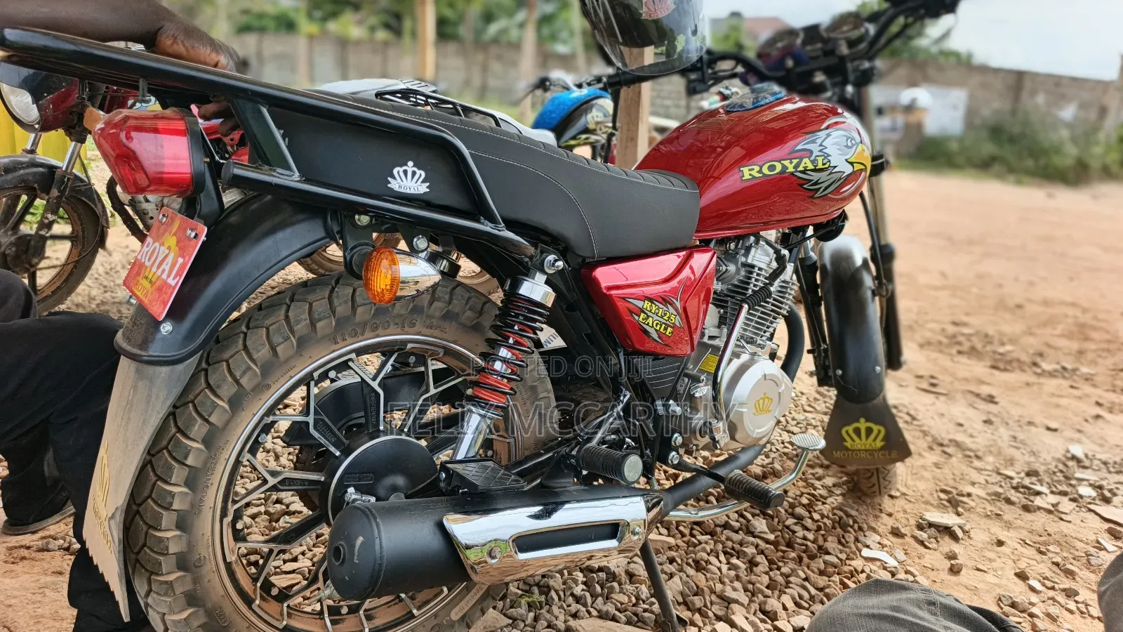 New Royal Motorcycle 2026 Red