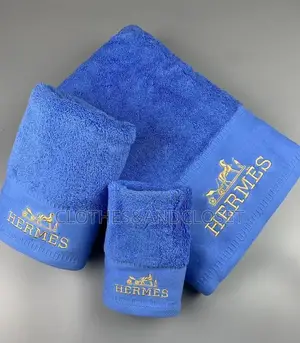 Hermes Cotton Terry Cloth Towel Sets