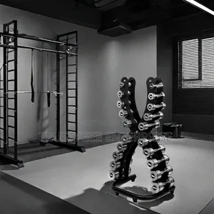 X-Shape Standing Dumbbells Rack (10 Pairs)