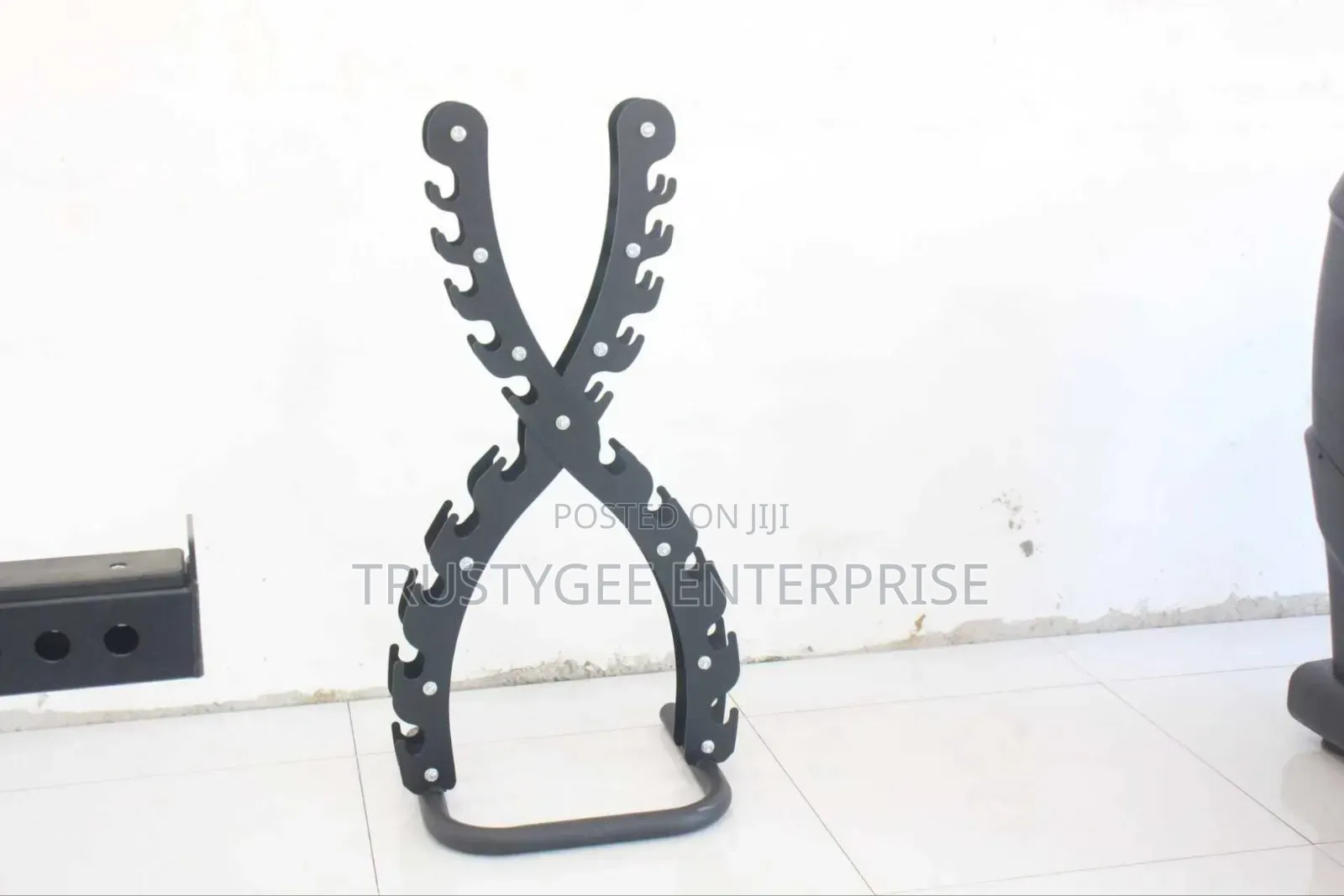 X-Shape Standing Dumbbells Rack (10 Pairs)
