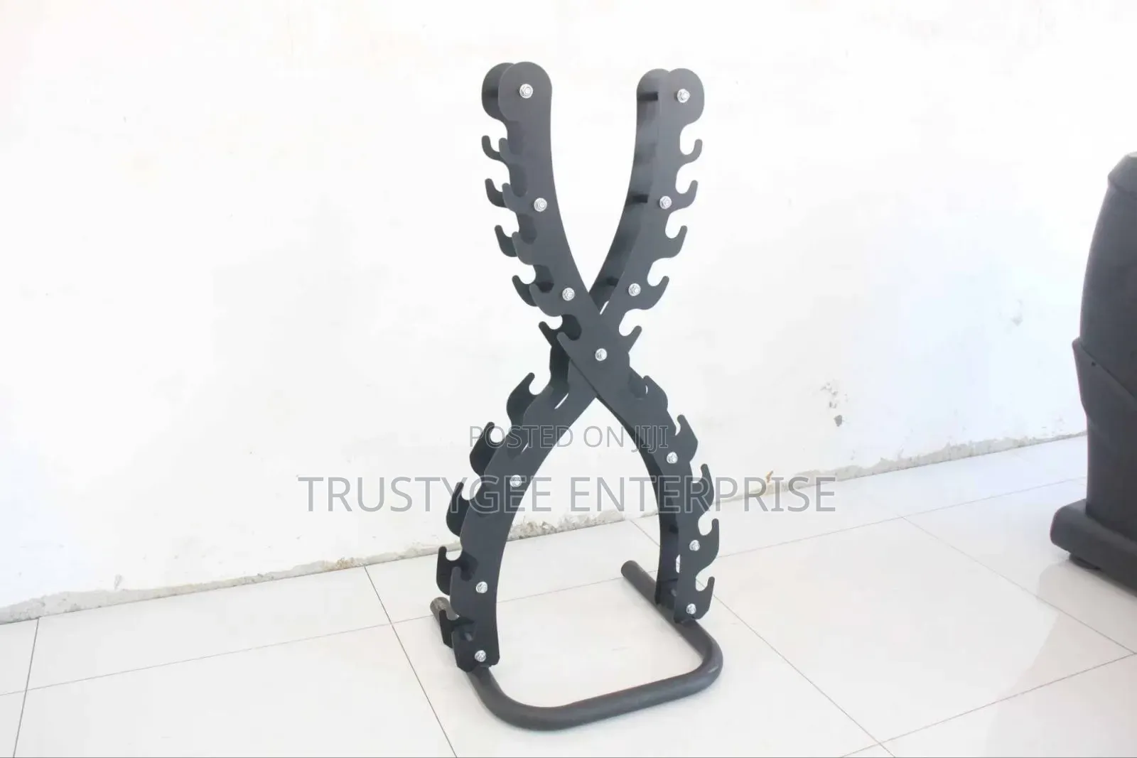 X-Shape Standing Dumbbells Rack (10 Pairs)