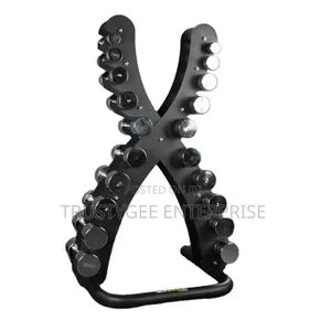 X-Shape Standing Dumbbells Rack (10 Pairs)