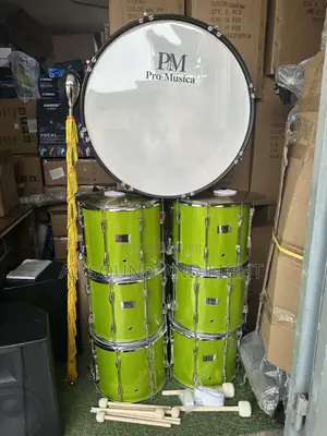 Pro - Musica 7pcs Drum Set Green