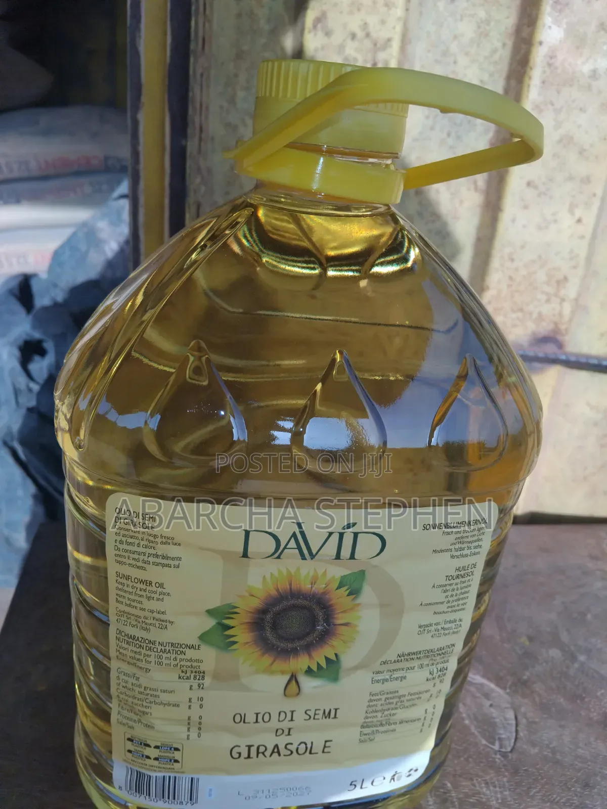Italy Girasole Cooking Oil