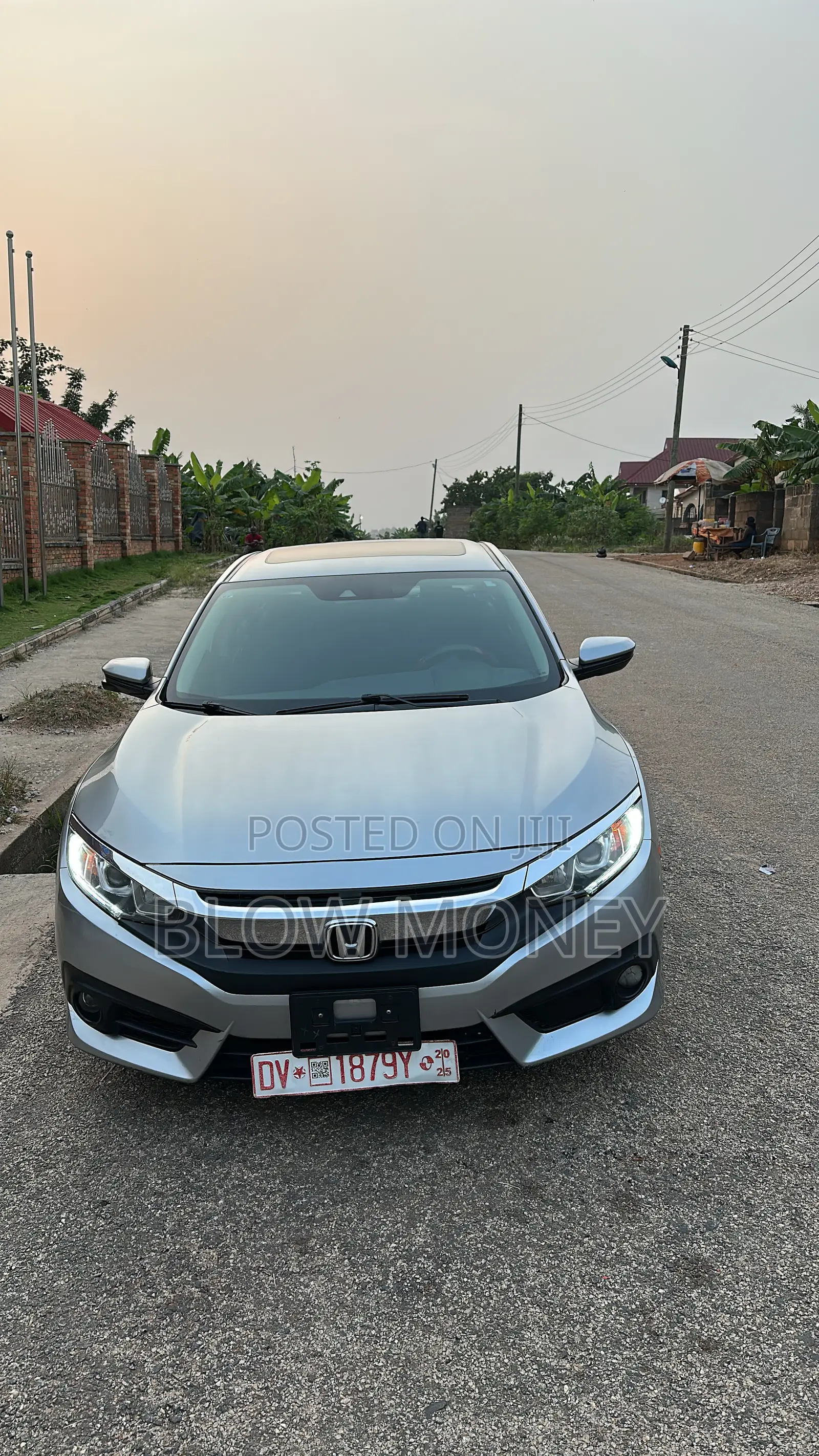 Honda Civic EX 4dr Sedan (2.0L 4cyl) 2017 Silver