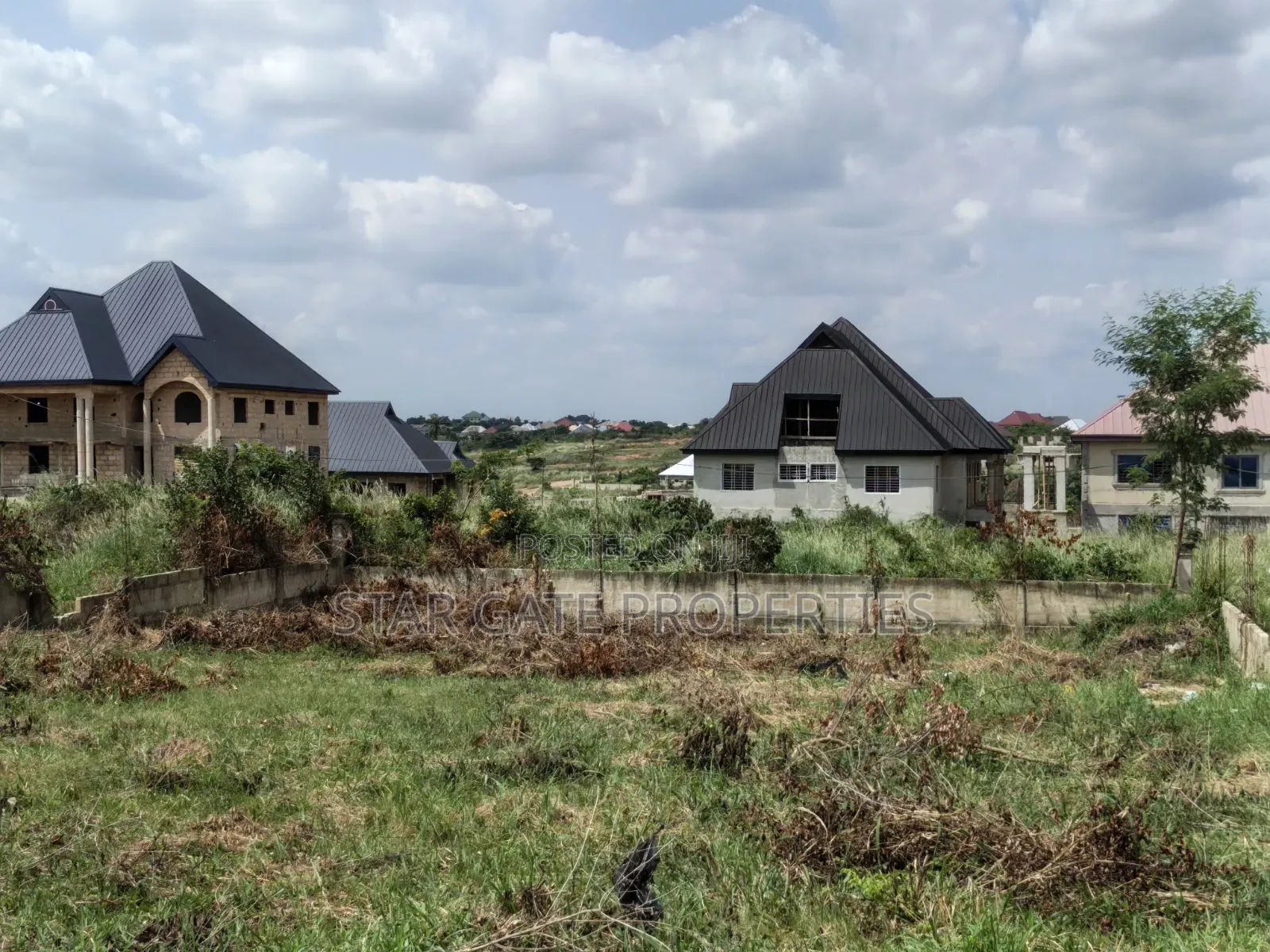 6 Plots for Sale at Antoa ( Fence Walled) Near Main Road.