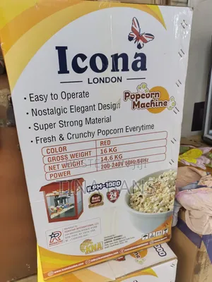 Icona London Pop Corn Machine