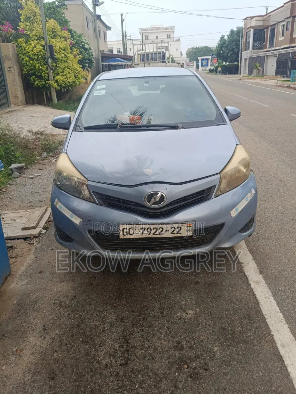 Toyota Vitz 2012 Blue
