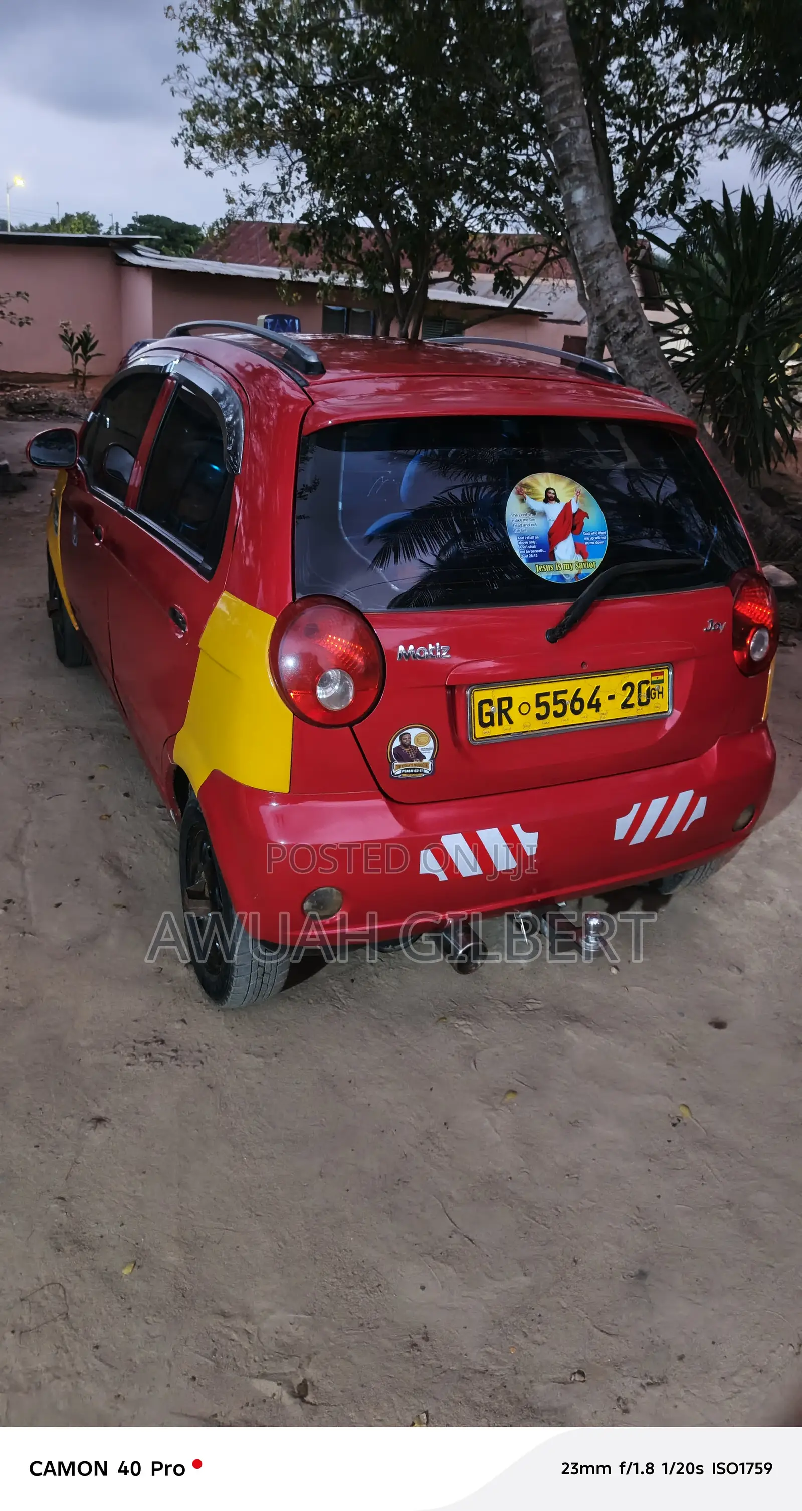 Daewoo Matiz 2013 Red