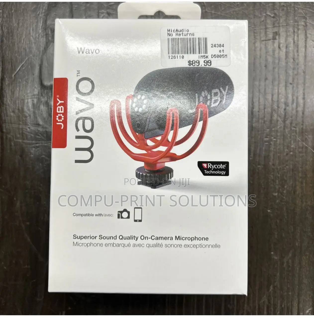 Joby Wavo on-Camera Vlogging Microphone