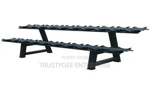 10 Pairs Dumbbells Rack