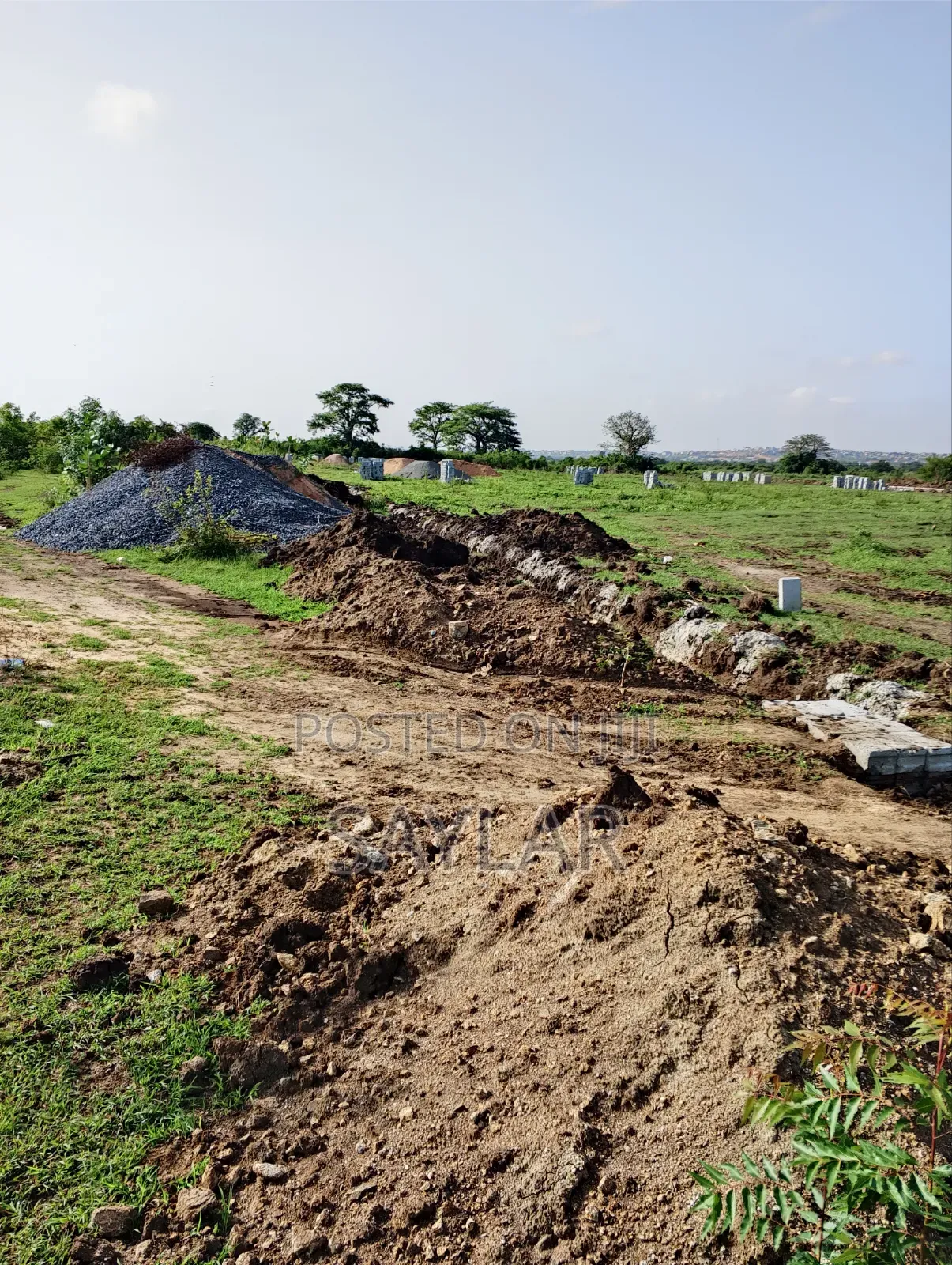 Over 400 Acres of Demarcated Lands Afienya Main Road Side for Sale