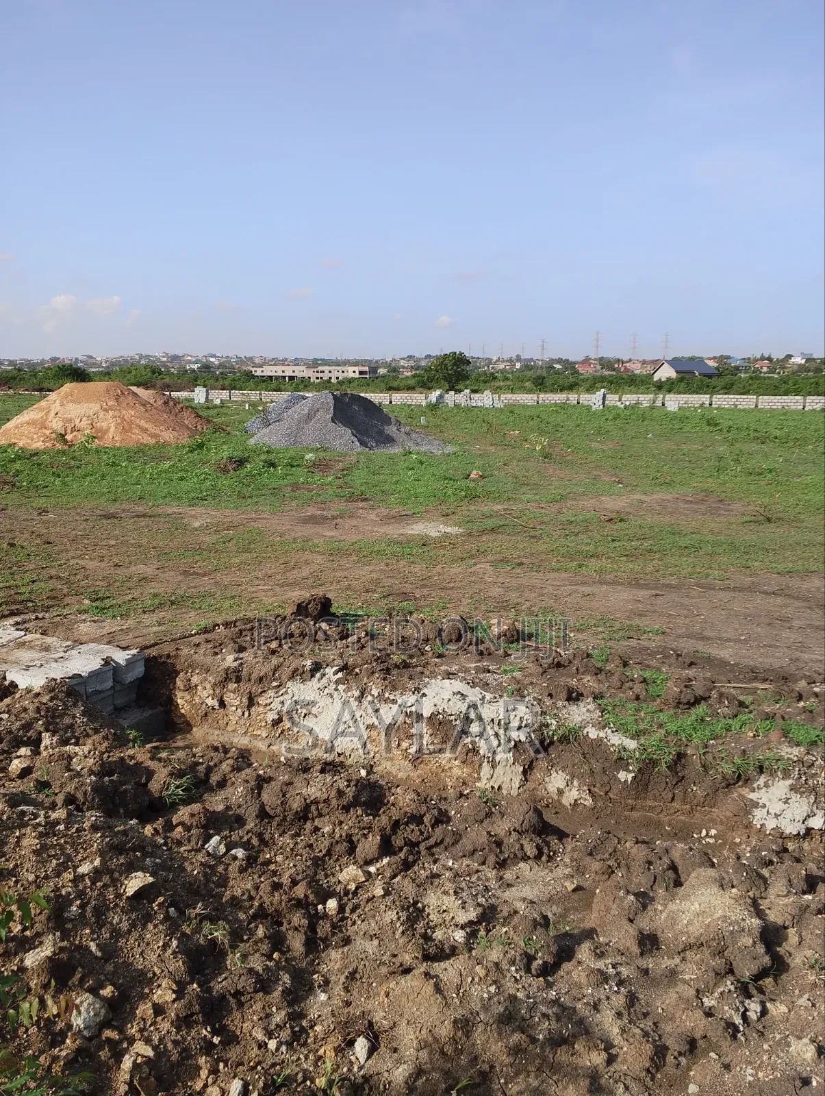 Over 400 Acres of Demarcated Lands Afienya Main Road Side for Sale