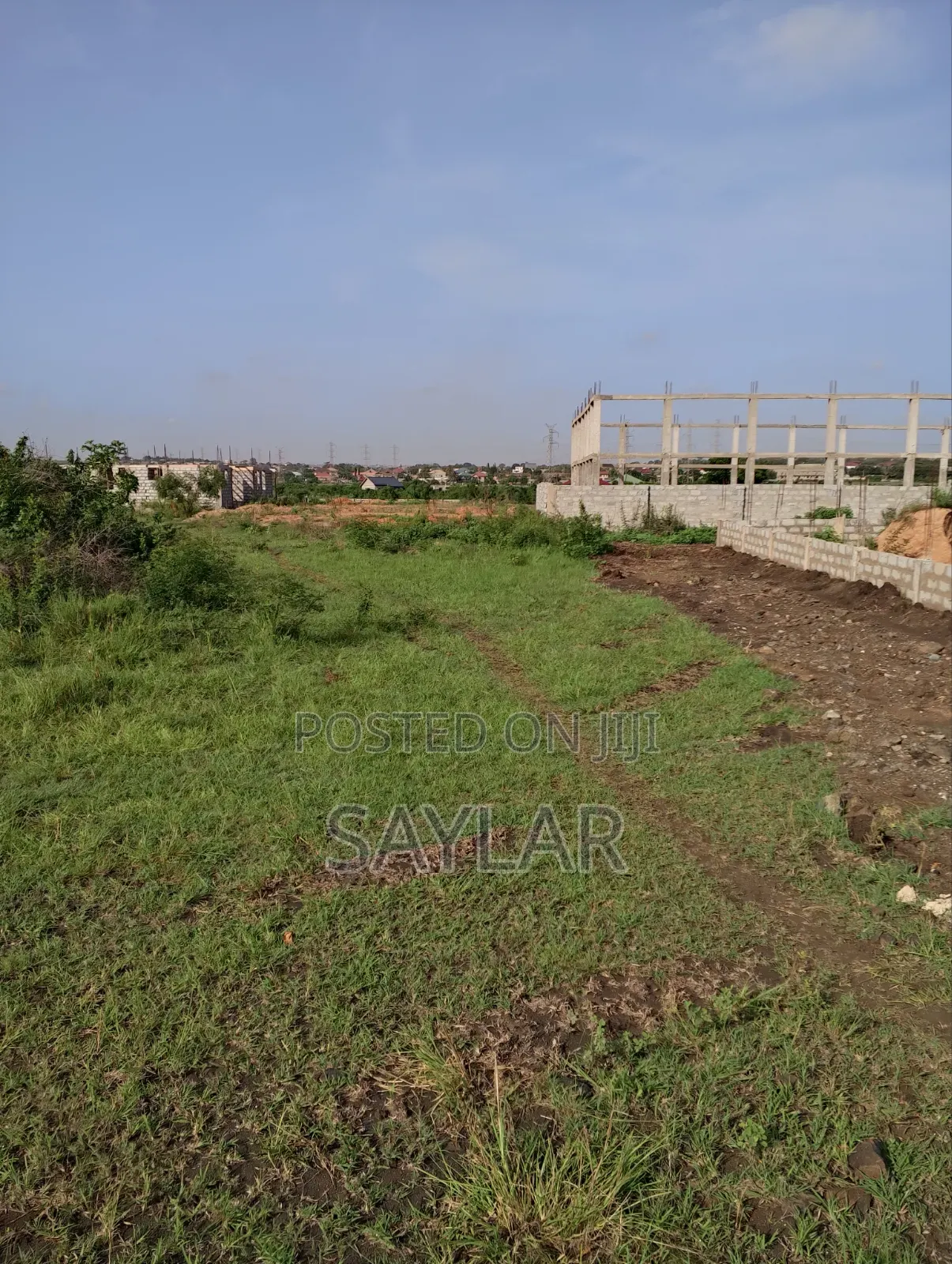 Over 400 Acres of Demarcated Lands Afienya Main Road Side for Sale