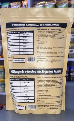 Legume Cereal Mix(Red Rice , Oats , Soya)