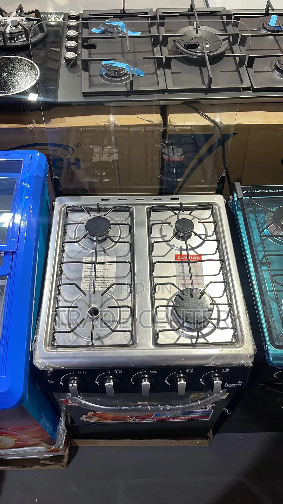 Icona Autoignition 4 Burner Cooker