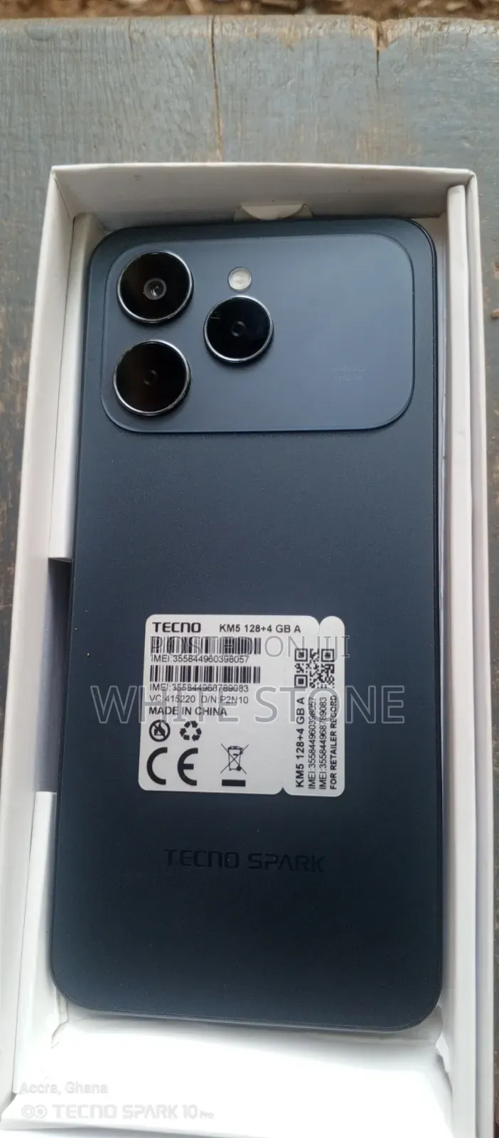 New Tecno Spark 40 128 GB Black