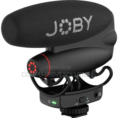 Joby Wavo Pro Ds Hybrid Analog/Usb Camera-mount Shotgun Microphone