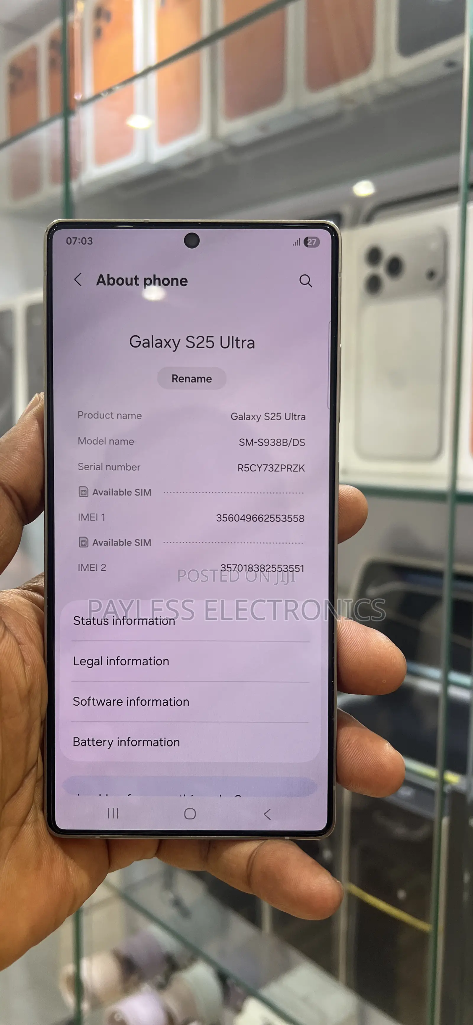 Samsung Galaxy S25 Ultra 512 GB
